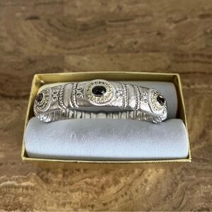 Gabriel & Co. Smokey Topaz bangle bracelet